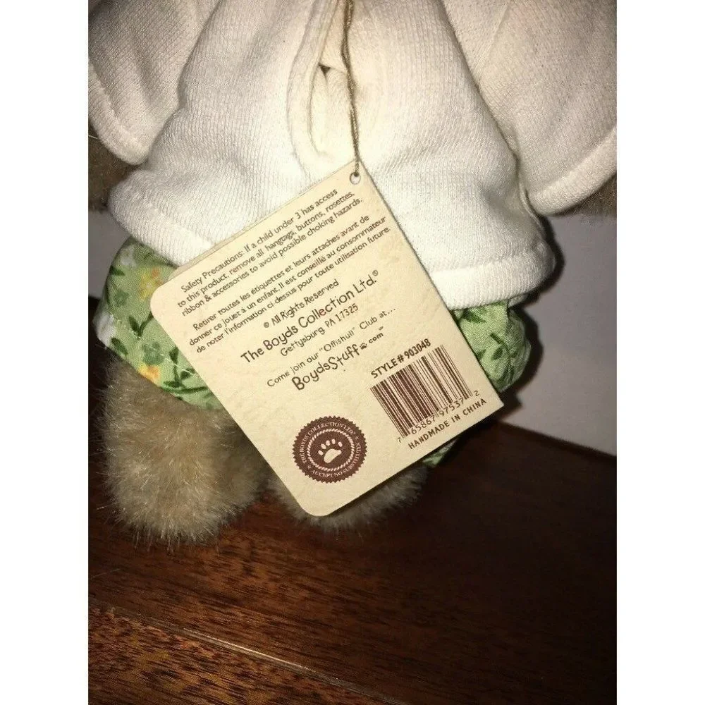 Boyds Bear Ima Late Thinkin of ya Series Head Bean